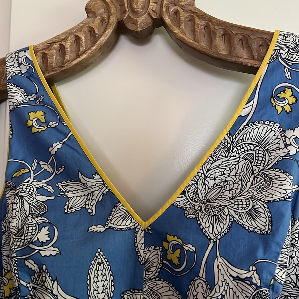 Blue print cotton sundress - Picture 2 of 7